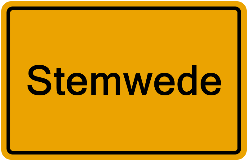 Handelsregisterauszug Stemwede