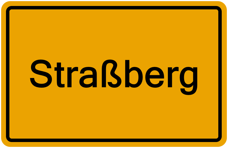 Handelsregisterauszug Straßberg
