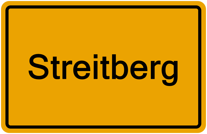 Handelsregisterauszug Streitberg