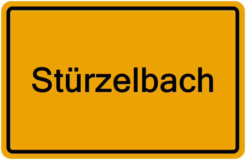 Handelsregisterauszug Stürzelbach