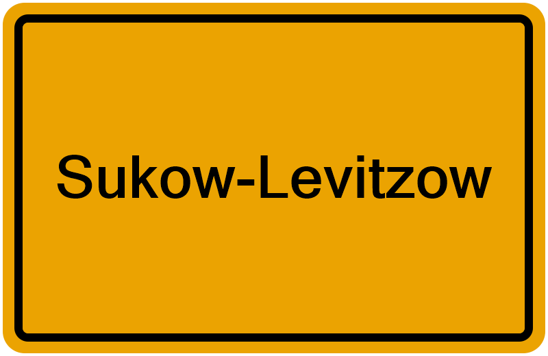 Handelsregisterauszug Sukow-Levitzow
