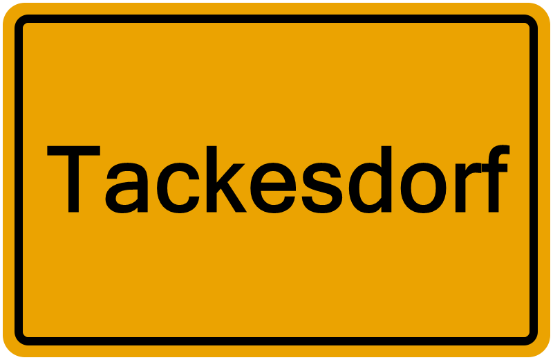 Handelsregisterauszug Tackesdorf