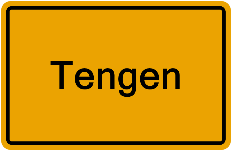 Handelsregisterauszug Tengen