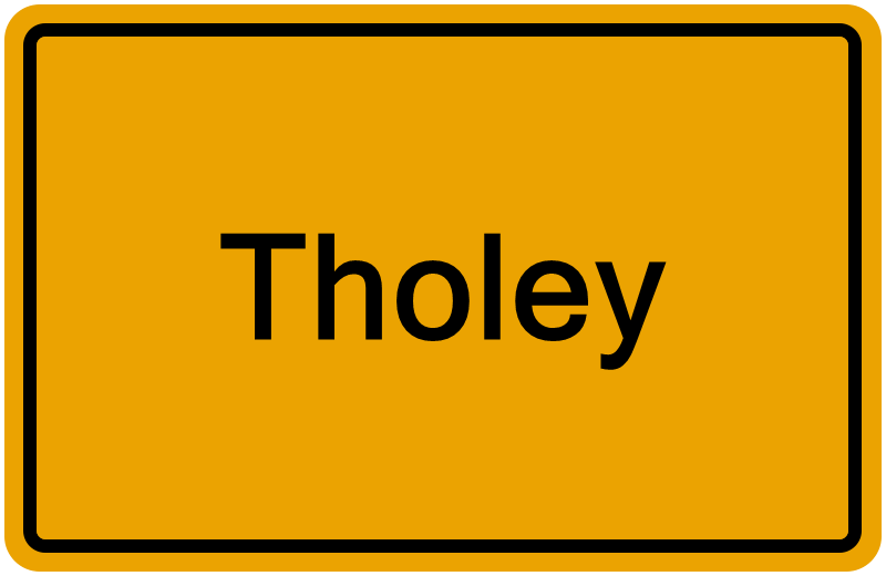 Handelsregisterauszug Tholey
