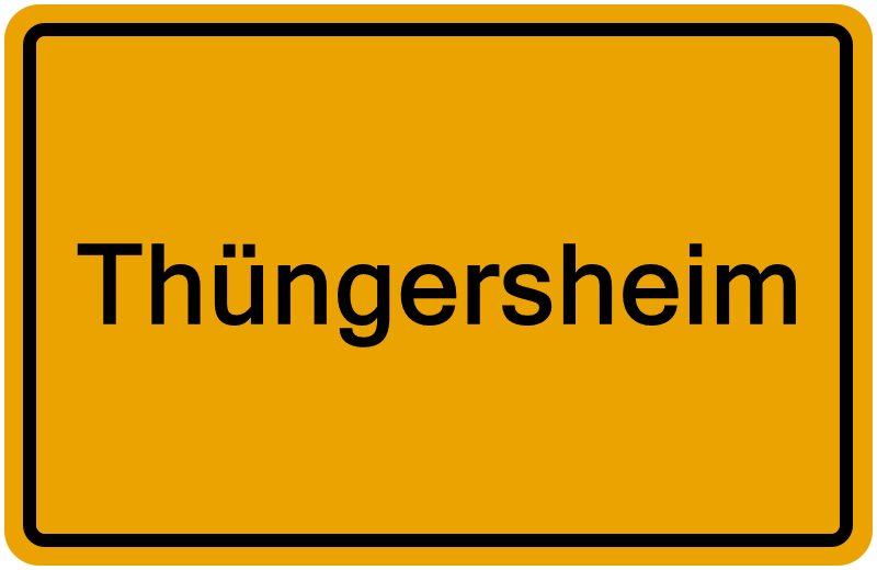 Handelsregisterauszug Thüngersheim