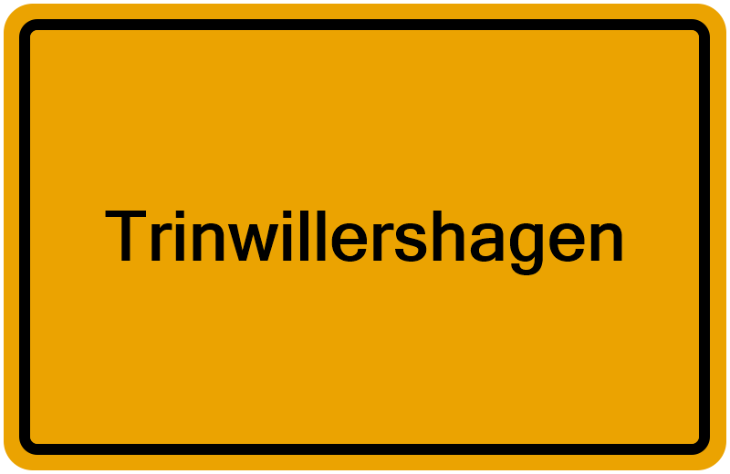 Handelsregisterauszug Trinwillershagen