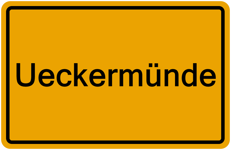 Handelsregisterauszug Ueckermünde