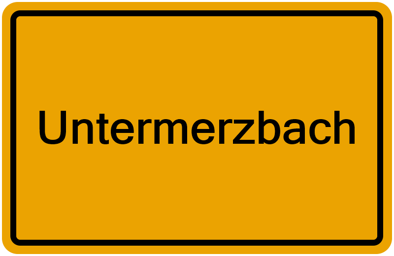 Handelsregisterauszug Untermerzbach