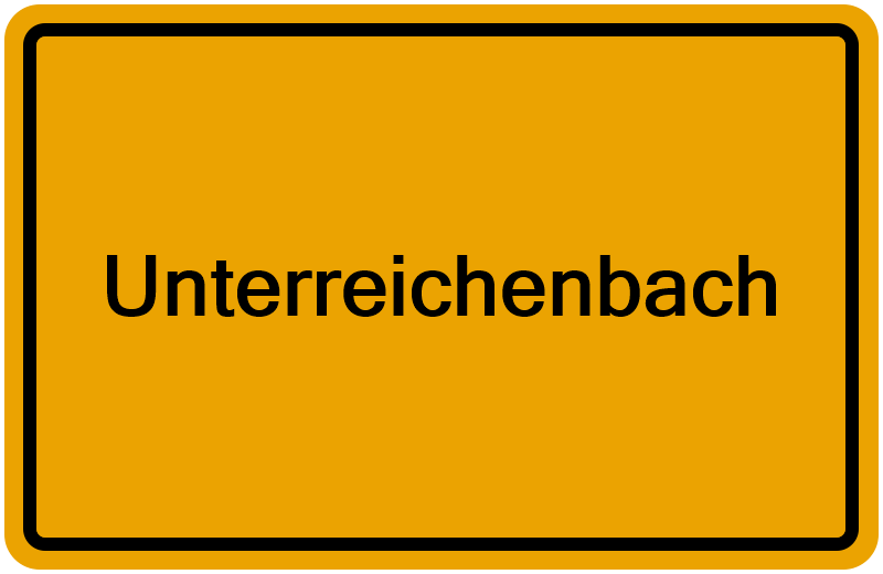 Handelsregisterauszug Unterreichenbach