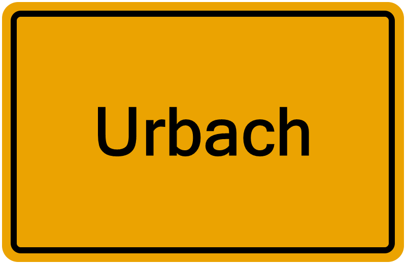 Handelsregisterauszug Urbach