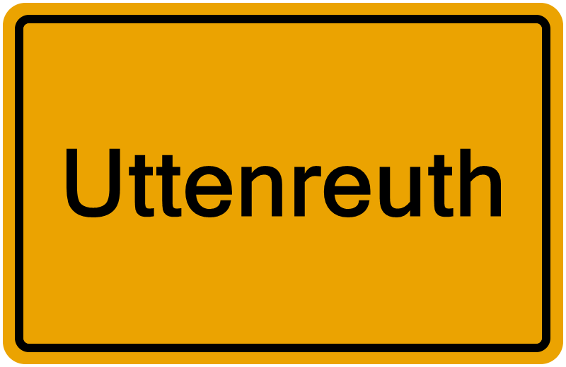 Handelsregisterauszug Uttenreuth