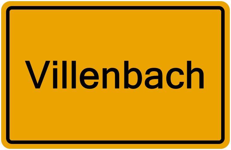 Handelsregisterauszug Villenbach