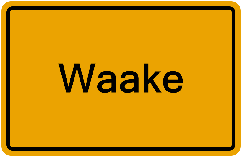 Handelsregisterauszug Waake
