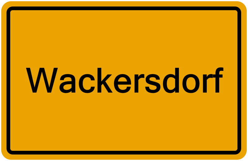 Handelsregisterauszug Wackersdorf