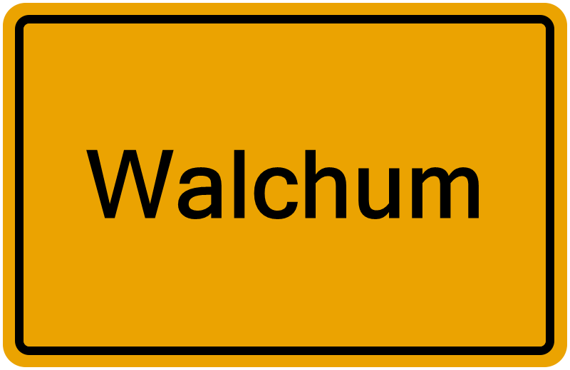 Handelsregisterauszug Walchum