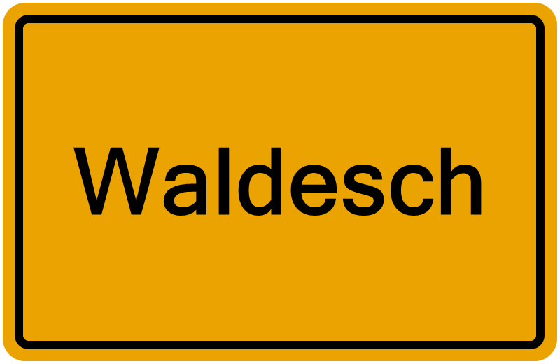 Handelsregisterauszug Waldesch