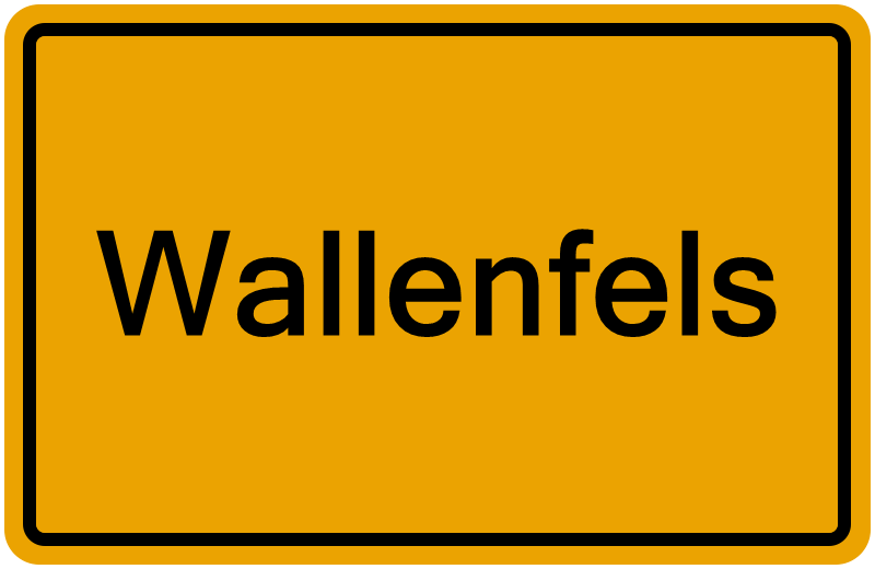 Handelsregisterauszug Wallenfels
