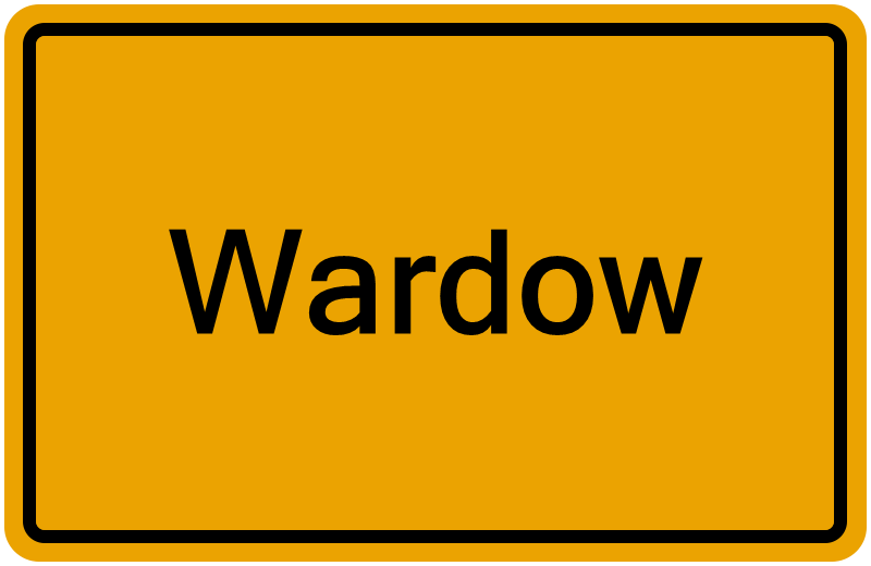 Handelsregisterauszug Wardow