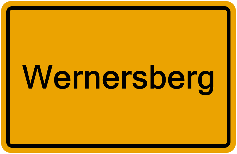 Handelsregisterauszug Wernersberg