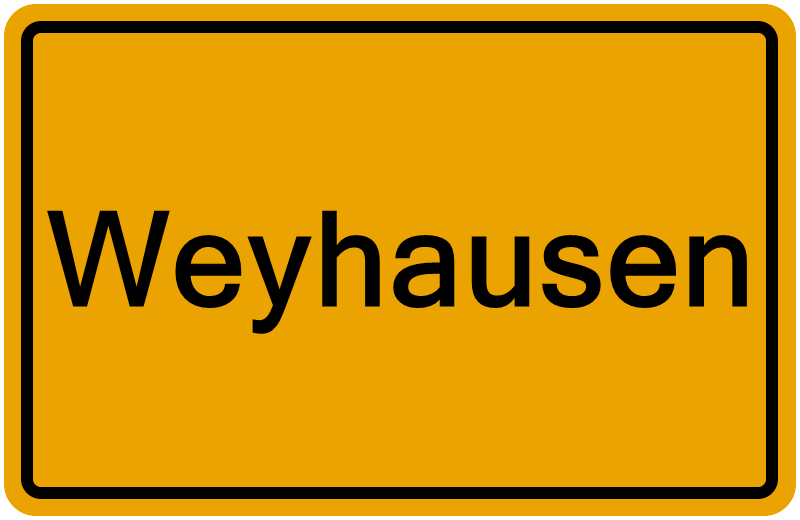 Handelsregisterauszug Weyhausen