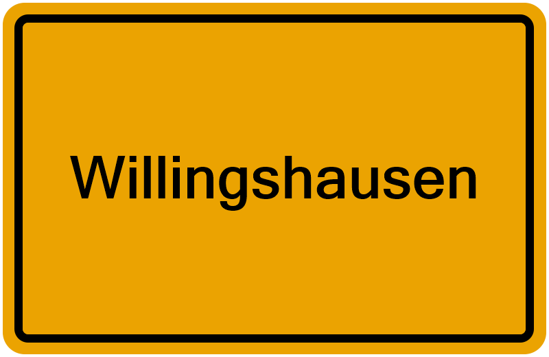 Handelsregisterauszug Willingshausen