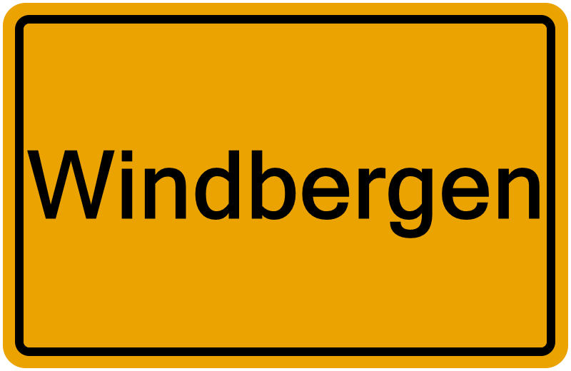 Handelsregisterauszug Windbergen