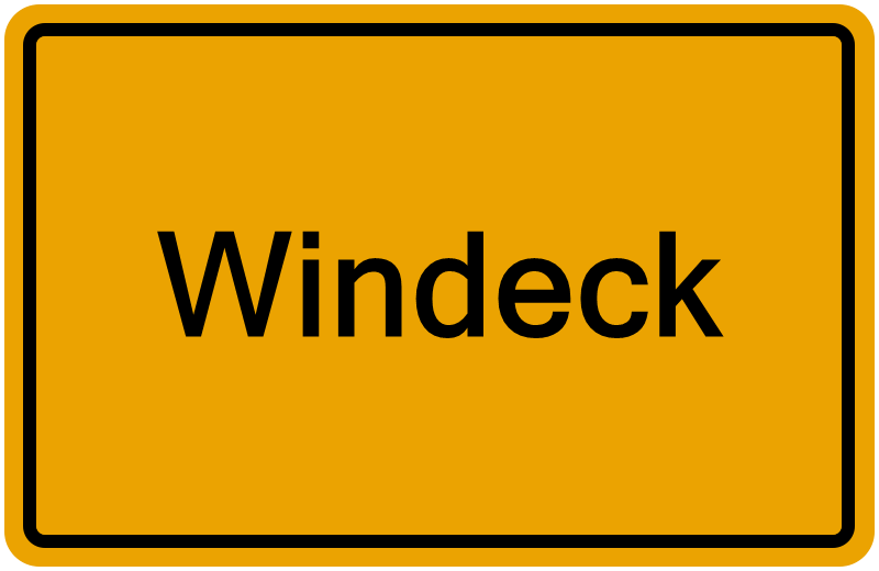 Handelsregisterauszug Windeck