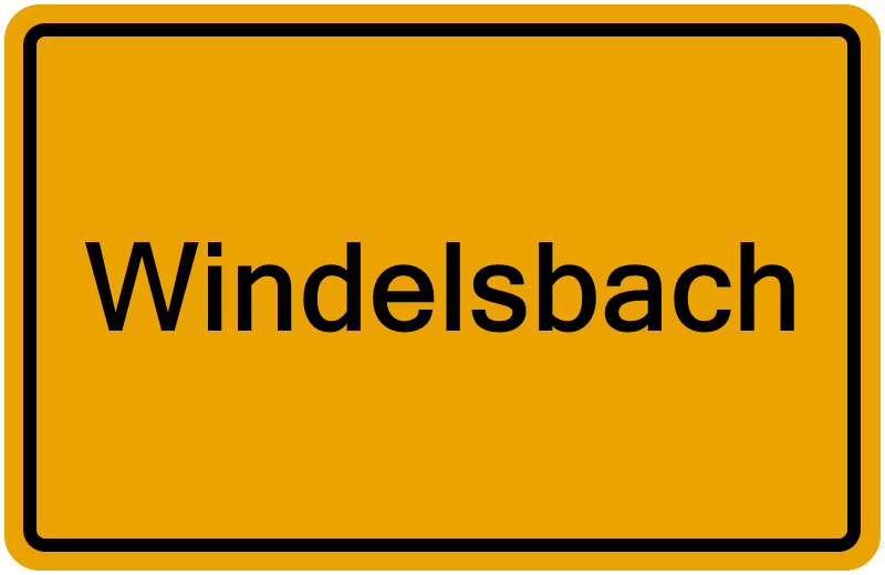 Handelsregisterauszug Windelsbach