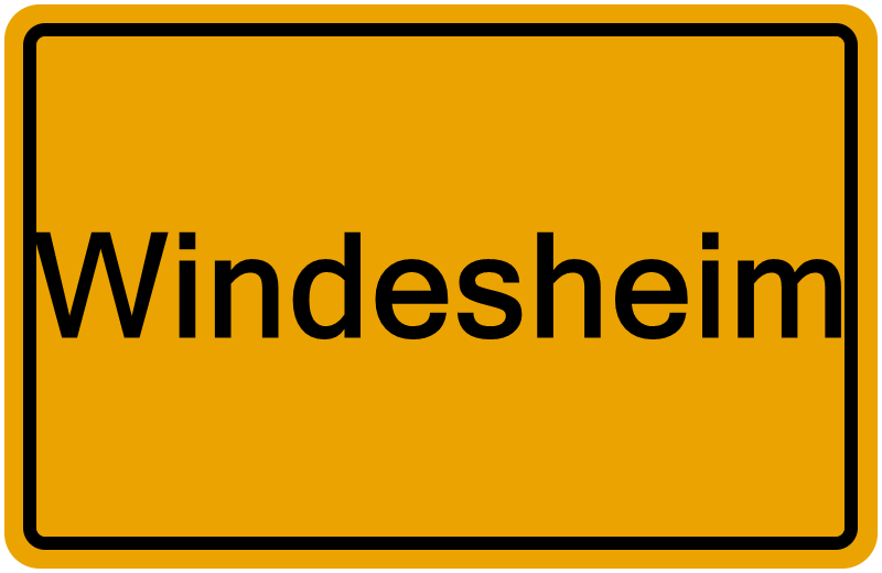 Handelsregisterauszug Windesheim