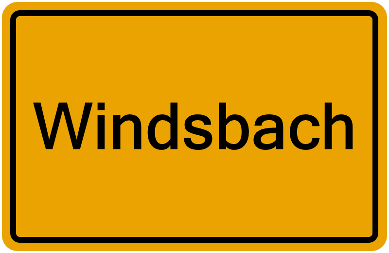 Handelsregisterauszug Windsbach
