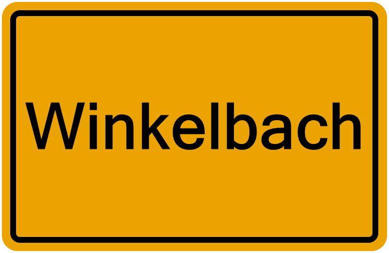 Handelsregisterauszug Winkelbach