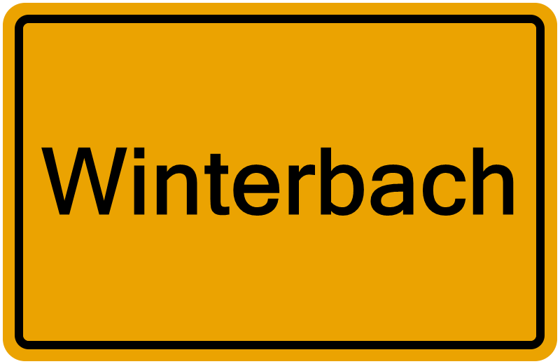 Handelsregisterauszug Winterbach