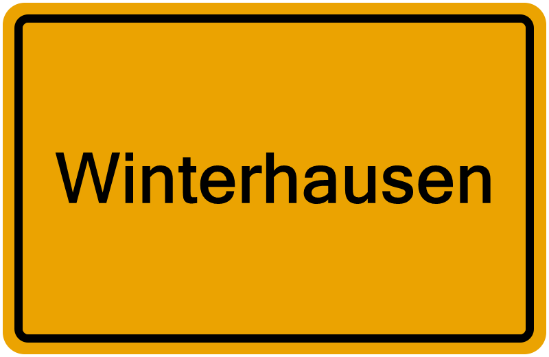 Handelsregisterauszug Winterhausen