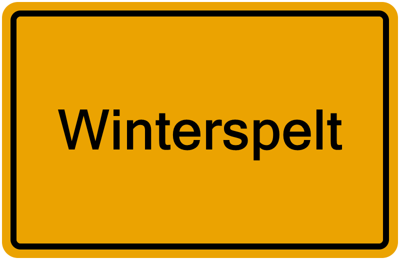 Handelsregisterauszug Winterspelt