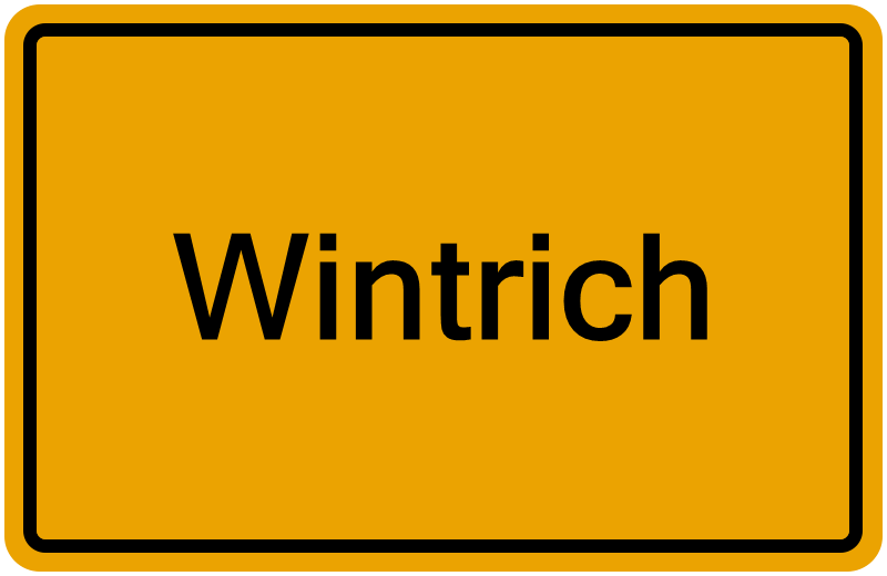 Handelsregisterauszug Wintrich