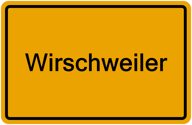 Handelsregisterauszug Wirschweiler