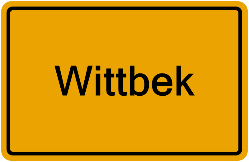 Handelsregisterauszug Wittbek