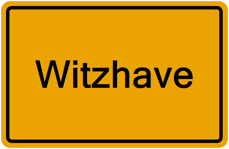 Handelsregisterauszug Witzhave