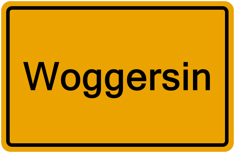 Handelsregisterauszug Woggersin