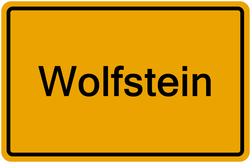 Handelsregisterauszug Wolfstein