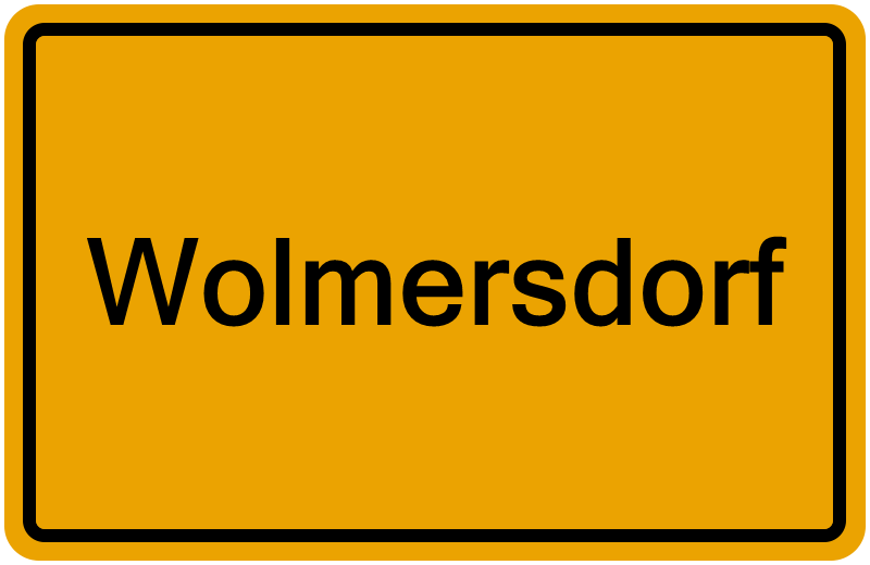 Handelsregisterauszug Wolmersdorf