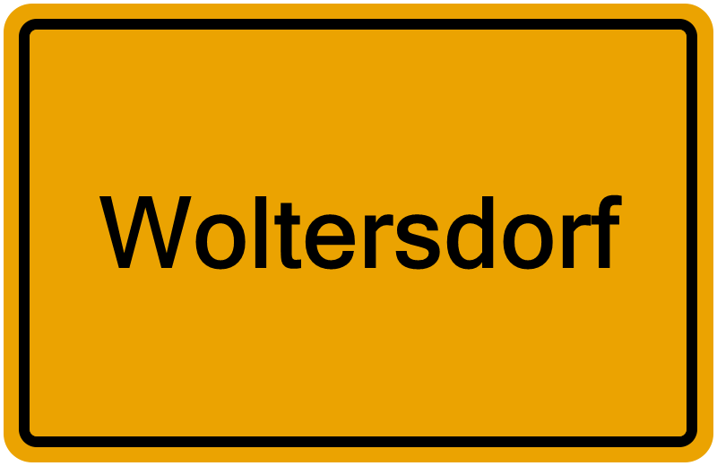 Handelsregisterauszug Woltersdorf