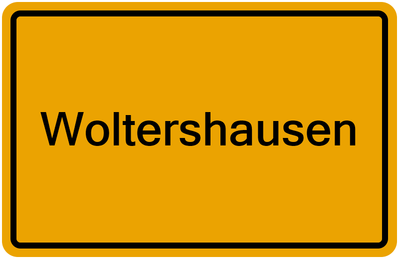 Handelsregisterauszug Woltershausen