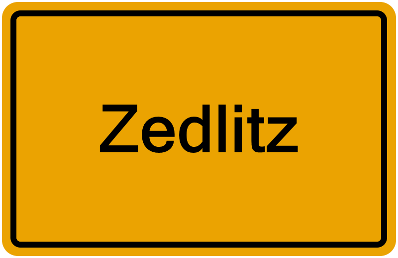 Handelsregisterauszug Zedlitz