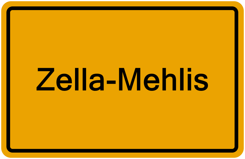 Handelsregisterauszug Zella-Mehlis