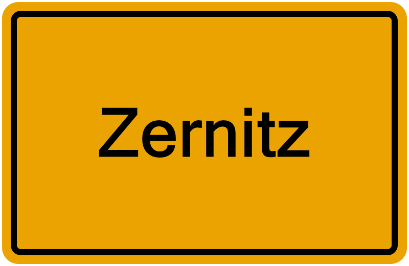 Handelsregisterauszug Zernitz