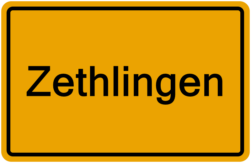 Handelsregisterauszug Zethlingen