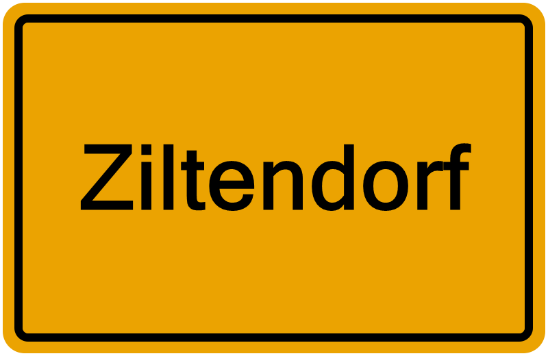 Handelsregisterauszug Ziltendorf