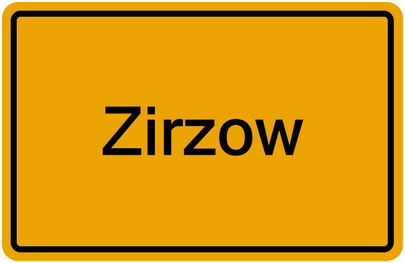 Handelsregisterauszug Zirzow