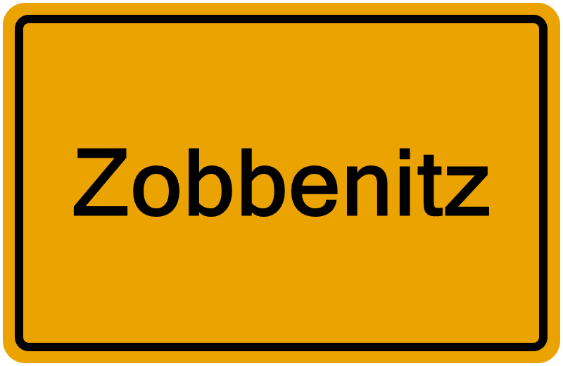 Handelsregisterauszug Zobbenitz